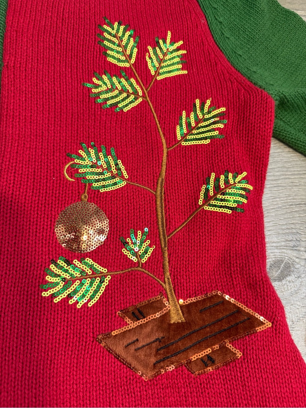 Whoopi Goldberg "Ugly Christmas Sweater" Holiday Hoodie Knit Cardigan - Picture 4 of 9